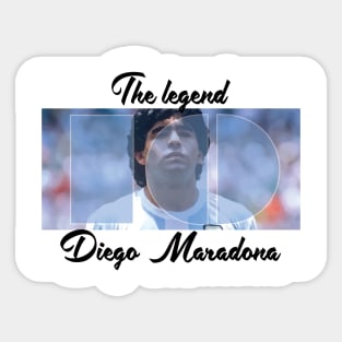 diego maradona 10 Sticker